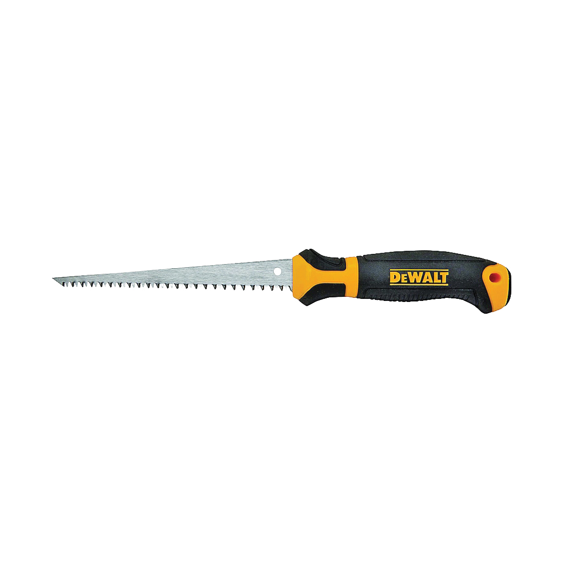 DWHT20540 Jab Saw, 6 in L Blade, Steel Blade, 8 TPI, Ergonomic Handle, Plastic/Rubber Handle