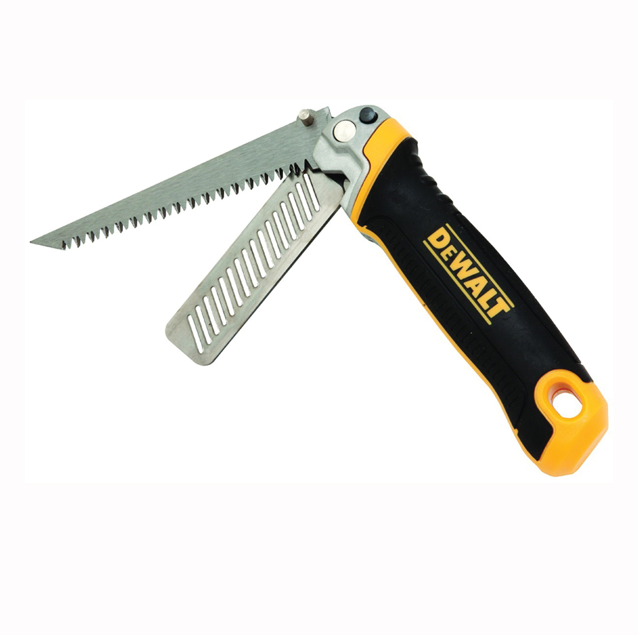 DWHT20123 Jab Saw, 5-1/4 in Jab, 4 in Rasp L Blade, 8 TPI, Stainless Steel Blade, Ergonomic Handle