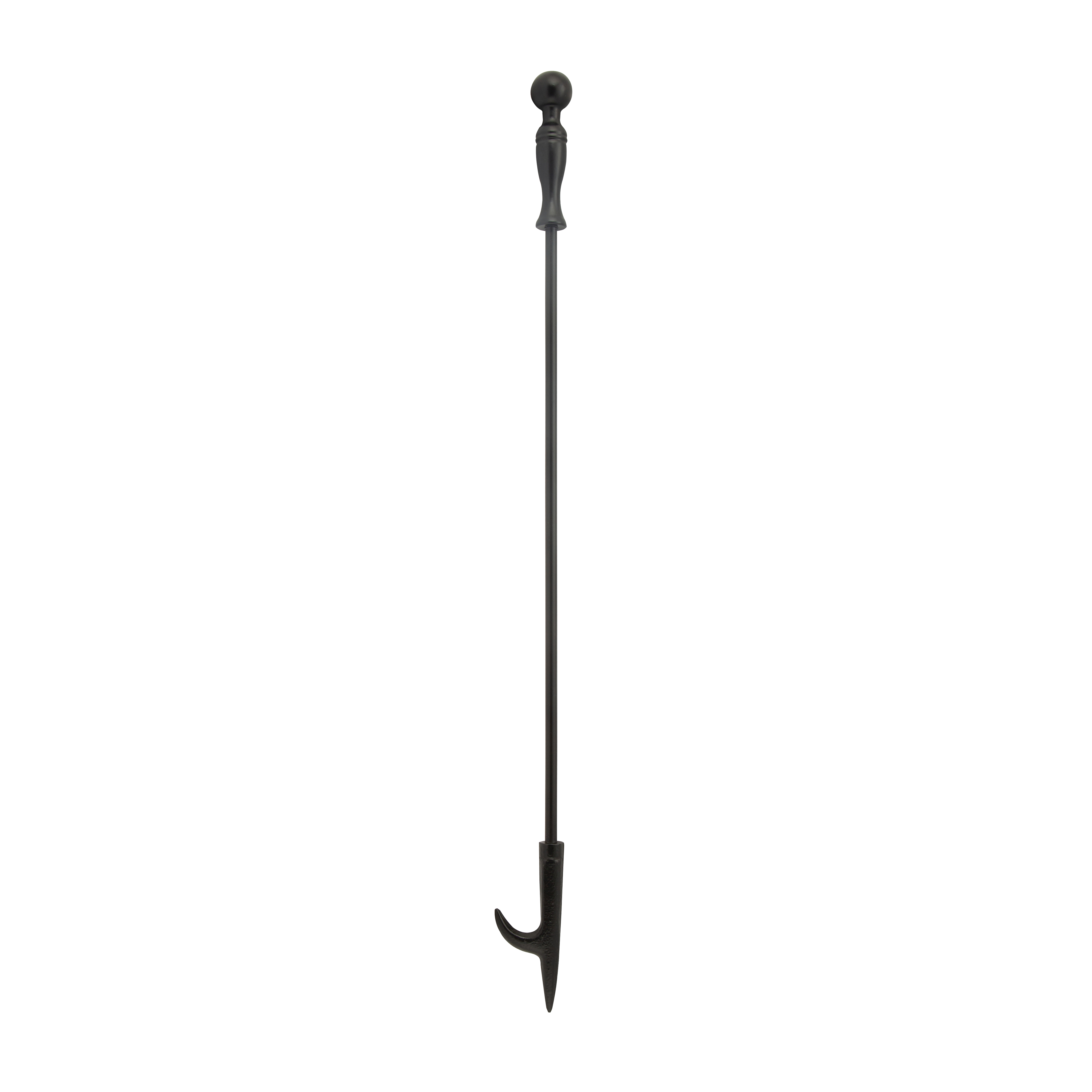 Simple Spaces A753BK-C Fireplace Poker, 27 in OAL, Iron