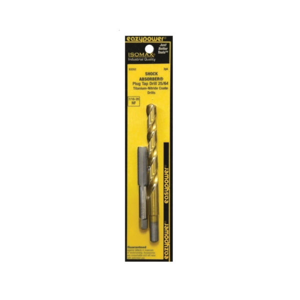 83262 Tap and Drill Set, 7/16-20 Thread, UNF Thread, Straight Flute, HSS