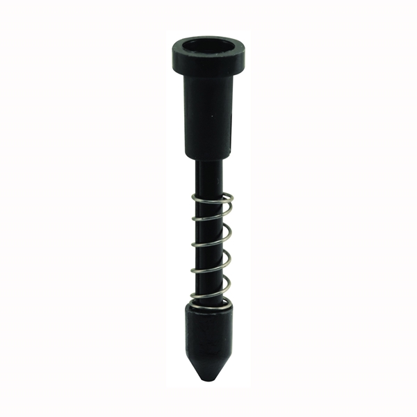 PL 7777 Plunger Latch, Nylon, Black, For: 3/8 in and 7/16 in Screen Frames