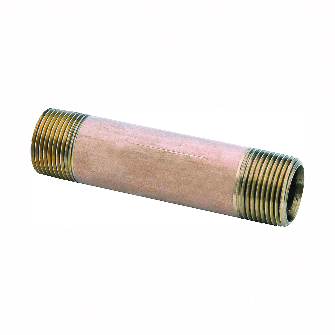 38300-0615 Pipe Nipple, 3/8 in, NPT, Brass, 890 psi Pressure, 1-1/2 in L