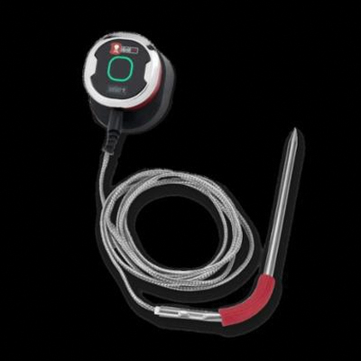 iGrill Mini 7202 Thermometer, -22 to 572 deg F, LED Display, 5 in L Probe, Black