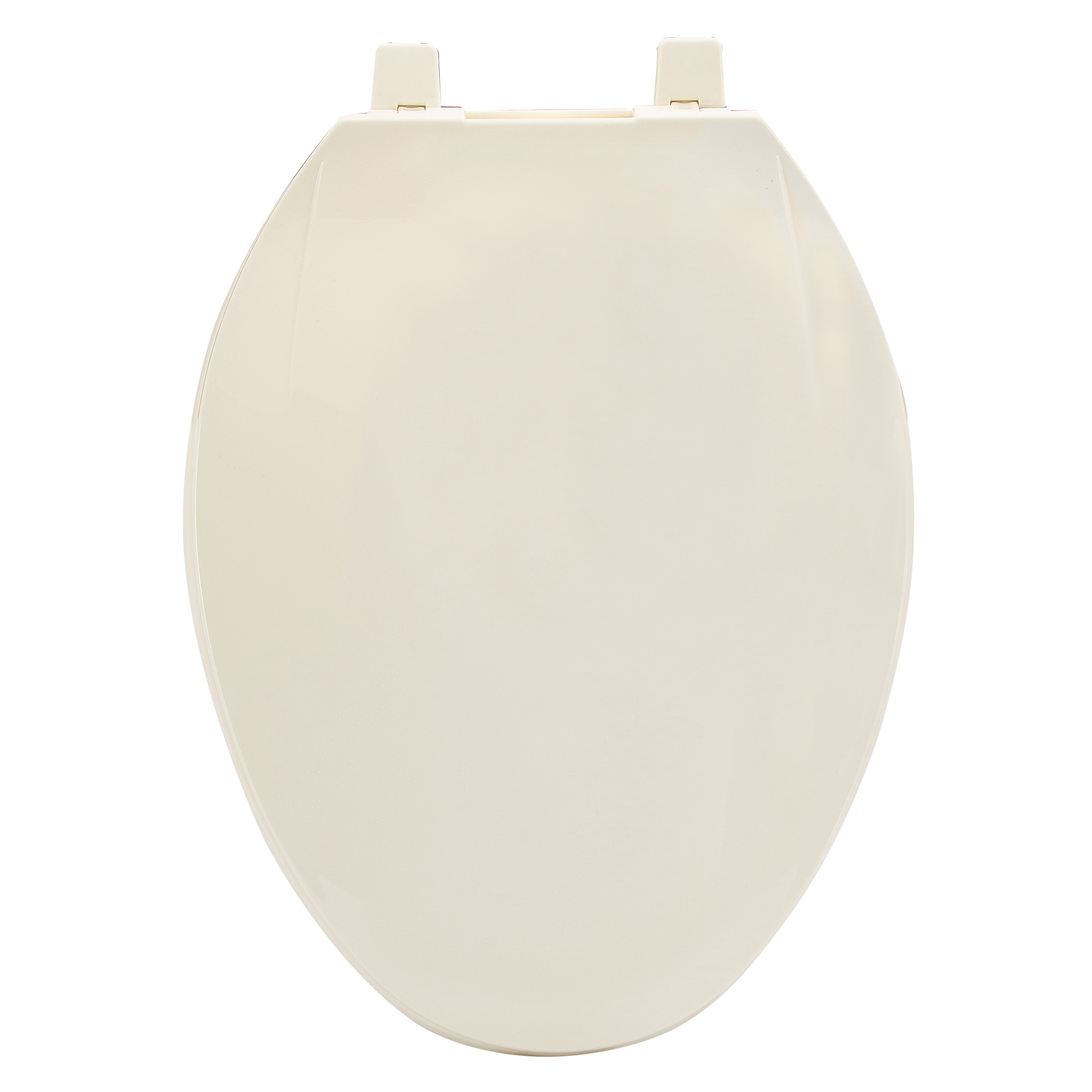 KJ-873A1-BN Toilet Seat, Elongated, Plastic, Bone, Plastic Hinge