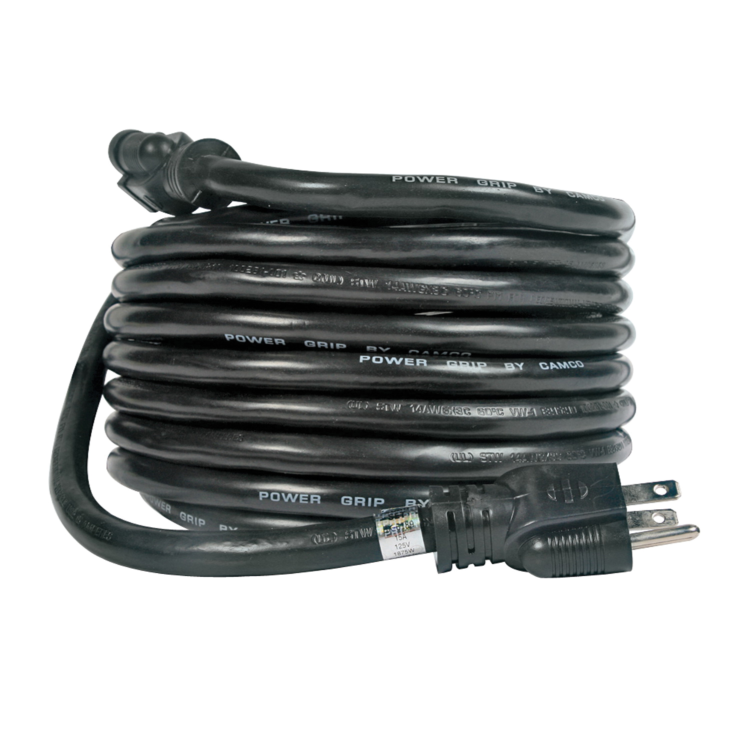 55142 Extension Cord, 30 ft L, Black Jacket