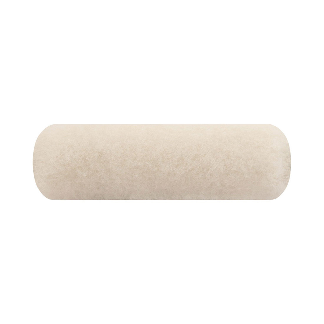 50/50 R295-9 Roller Cover, 1/2 in Thick Nap, 9 in L, Lambs Wool/Polyester Cover, Cream