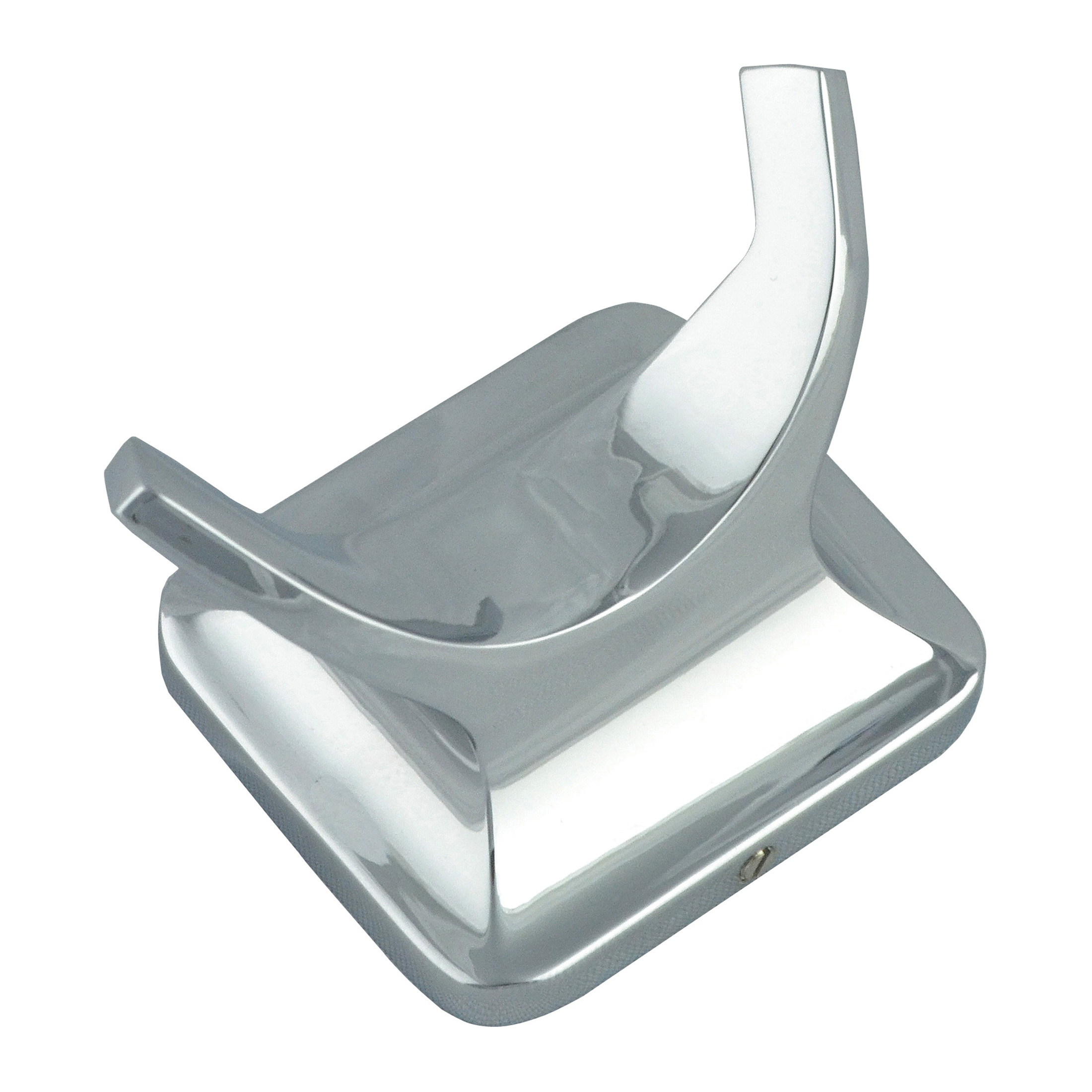 PBC8503-3L Double Robe Hook, 2-Hook, Zinc, Chrome, Wall