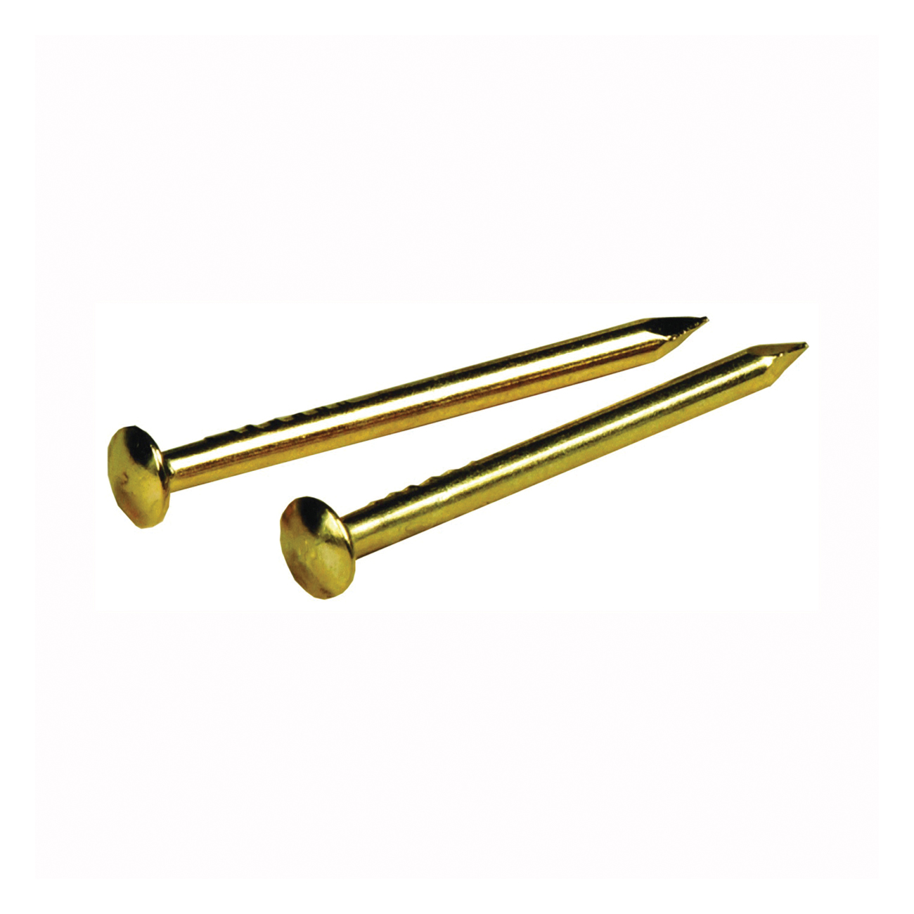 HILLMAN 122619 Escutcheon Pin, 5/8 in L, Steel, Brass - 1