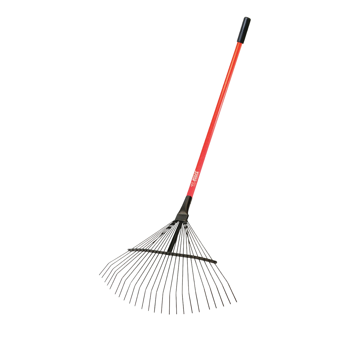 92312 Thatching and Leaf Rake, Steel Tine, 20 in W Tine, 24-Tine, Fiberglass Handle, 50 in L Handle