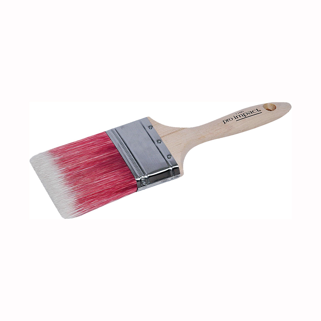 WC 1160-2.5 Paint Brush, 2-1/2 in W, 3 in L Bristle, Polyester Bristle, Beaver Tail Handle