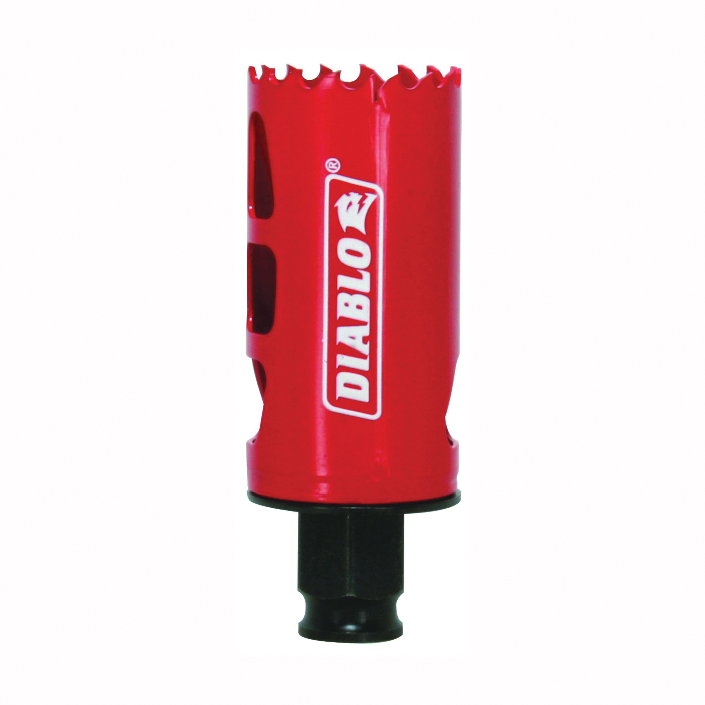 Diablo DHS1375 Hole Saw, 1-3/8 in Dia, 2-3/8 in D Cutting, 3/8 in Arbor, Bi-Metal Cutting Edge