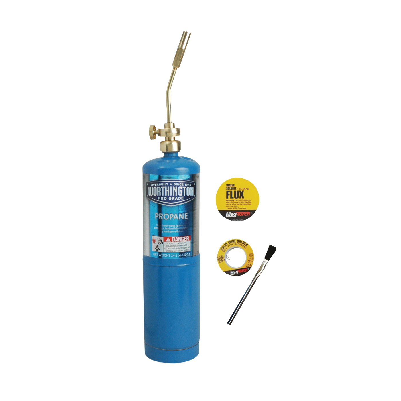 MT 200 PK Torch Kit, Brass