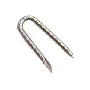 0050098 Fence Staple, 1/4 in W Crown, 9 ga Gauge, Steel