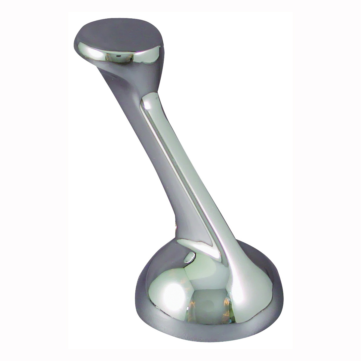 80968 Faucet Lever Handle, Zinc, Chrome-Plated, For: Delta Single Handle Lavatory and Tub/Shower Faucets