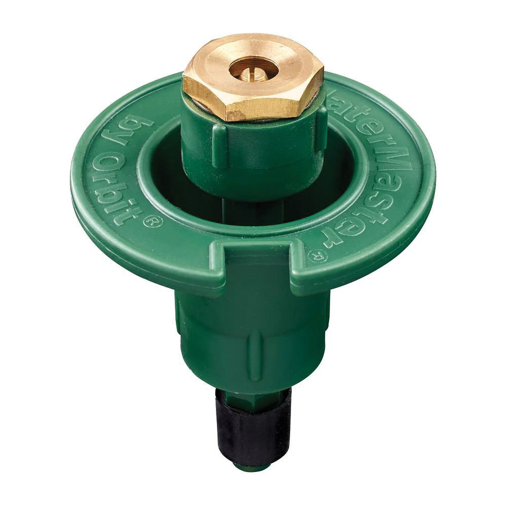 54029 Pop-Up Flush Head Sprinkler, 1/2 in Connection, FNPT, 1-3/4 in H Pop-Up, 12 ft, Adjustable Nozzle, Plastic