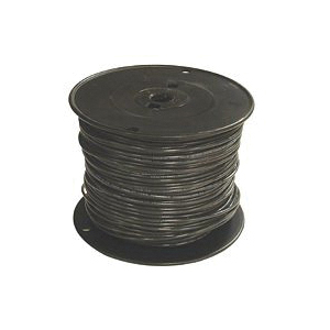 22964101 Building Wire, THHN, 12 AWG Wire, 1 -Conductor, 500 ft L, Stranded Copper Conductor, Black Nylon Sheath