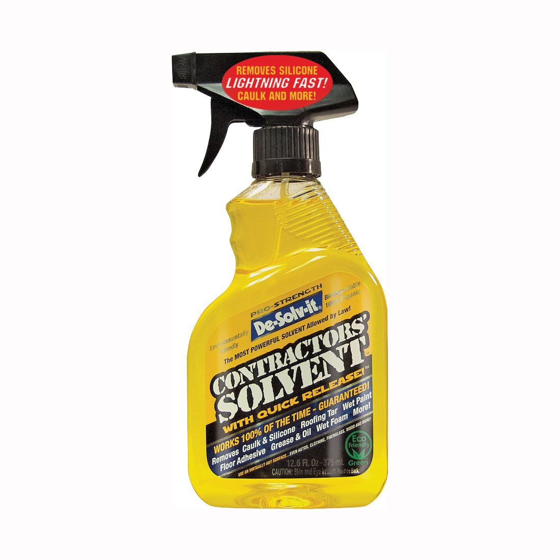 10022 Contractor Solvent, Liquid, Citrus, Clear/Orange, 12 oz Bottle