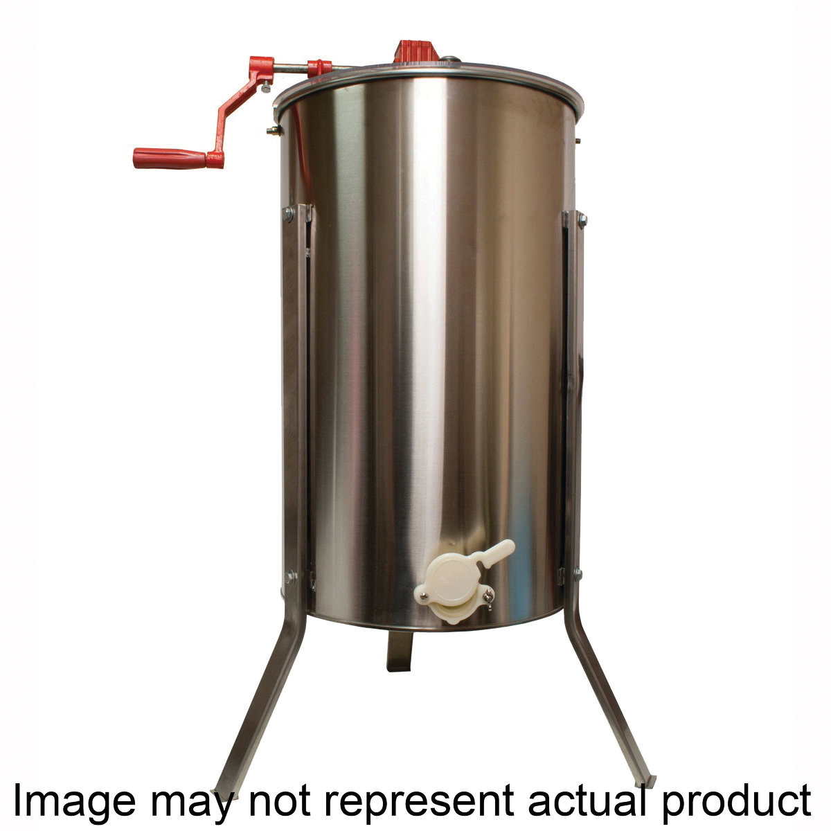 HONEYE-102 Honey Extractor, 21 in L, Stainless Steel