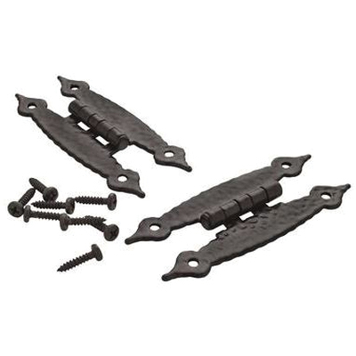 BPR3404CB Cabinet Hinge, Self-Closing Close, Colonial Black