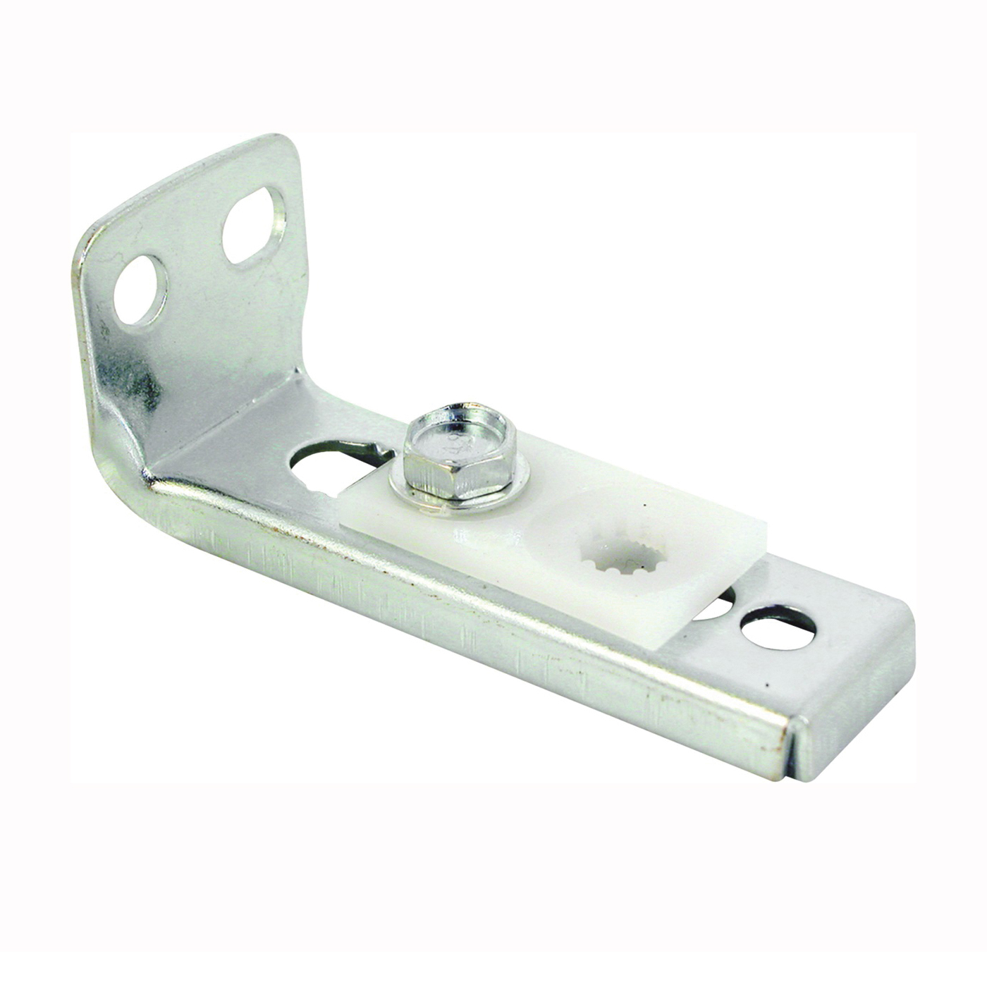N 6543 Door Pivot Bracket, Steel, Zinc, 0.938 in Depth, 2.938 in Width, 1.188 in Height