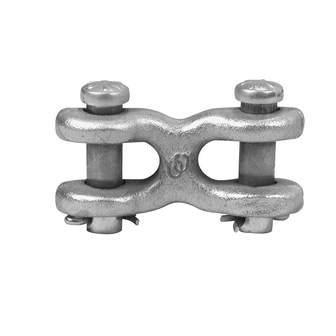 T5423302 Clevis Link, 7/16 x 1/2 in Trade, 9200 lb Working Load, Steel, Zinc-Plated