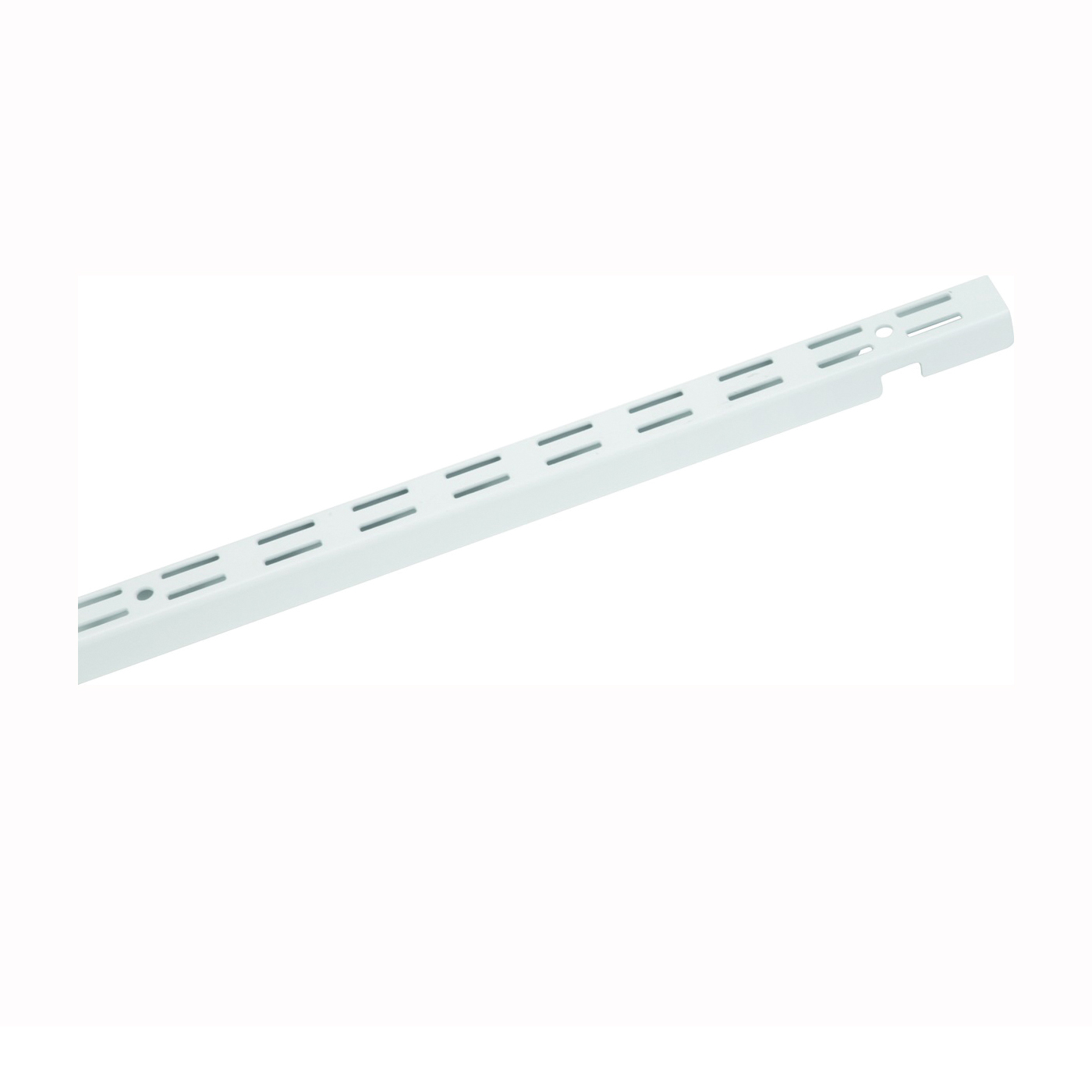 ShelfTrack 280000 Shelf Standard, 1 in W, 12 in H, Steel, White