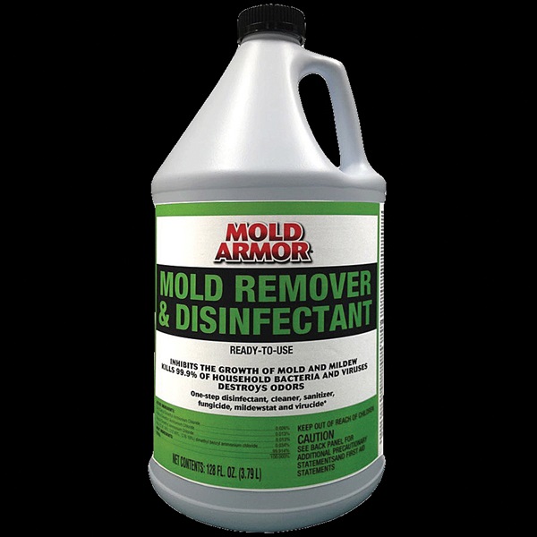 Mold Armor FG550 Mold Remover and Disinfectant, 1 gal, Li