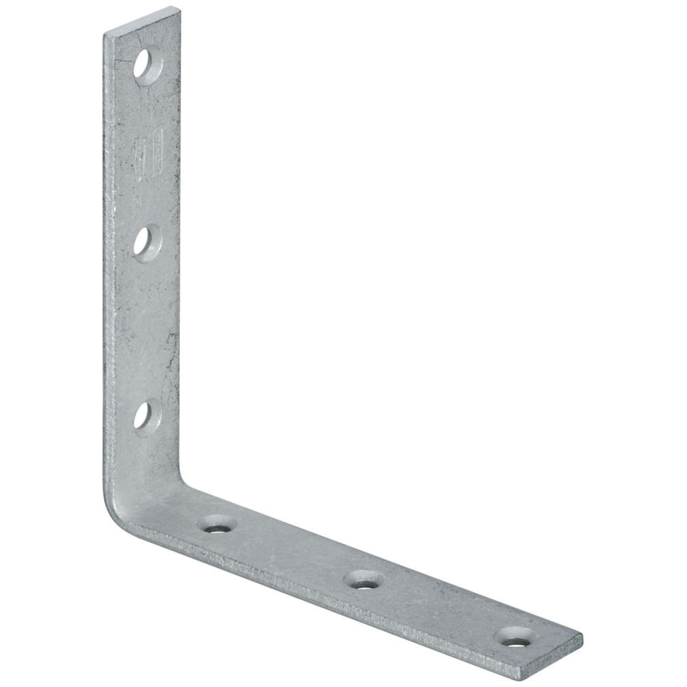 National Hardware 115BC Series N220-228 Corner Brace, 6 in L, 1-1/8 in W, 5.97 in H, Steel, Galvanized - 2