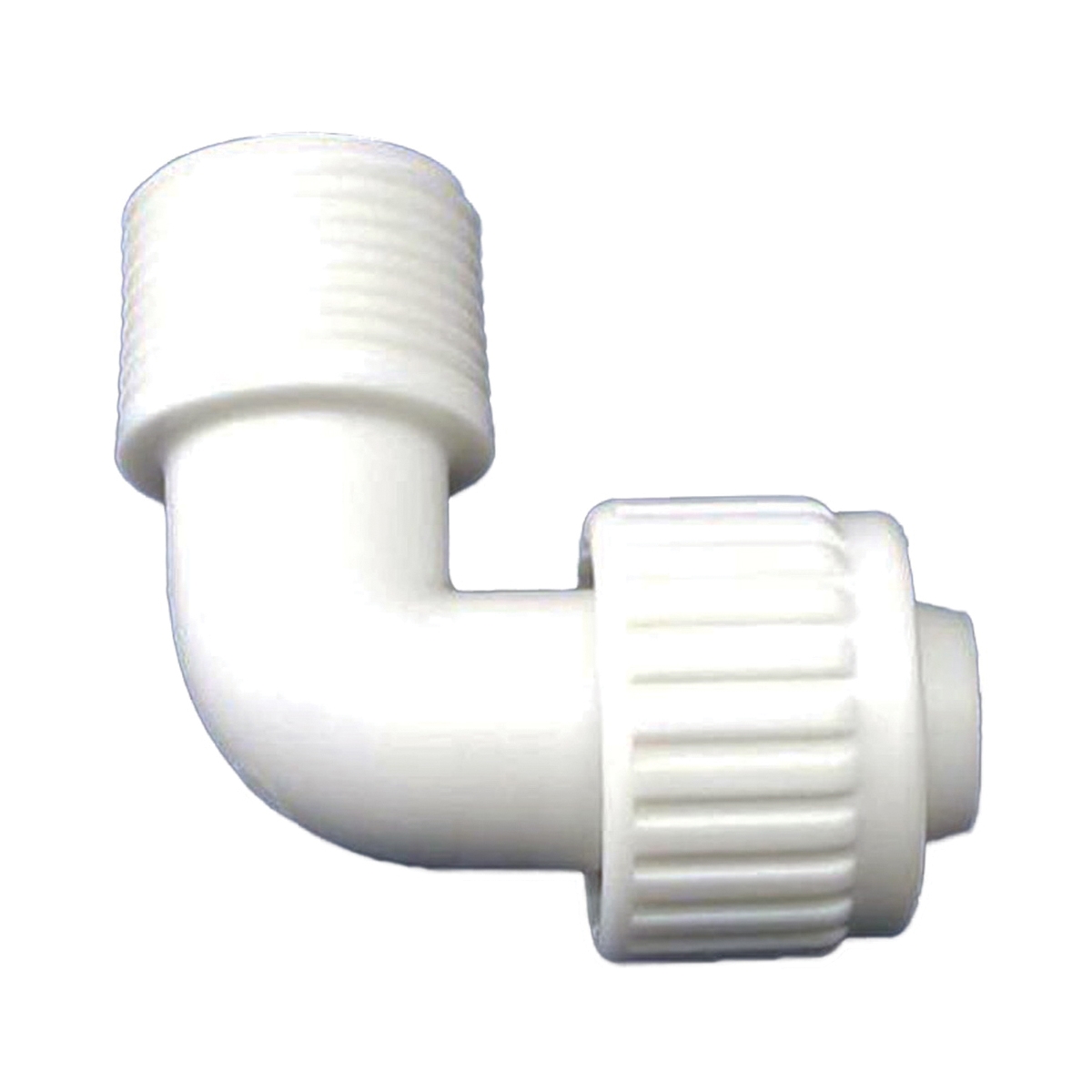 PEXLOCK 16809 Pipe Elbow, 3/4 in, MPT, 90 deg Angle, Plastic, 200 psi Pressure