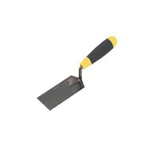 49120 Margin Trowel, 5 in L Blade, 2 in W Blade, Stainless Steel Blade, Ergonomic Handle, Rubber Handle
