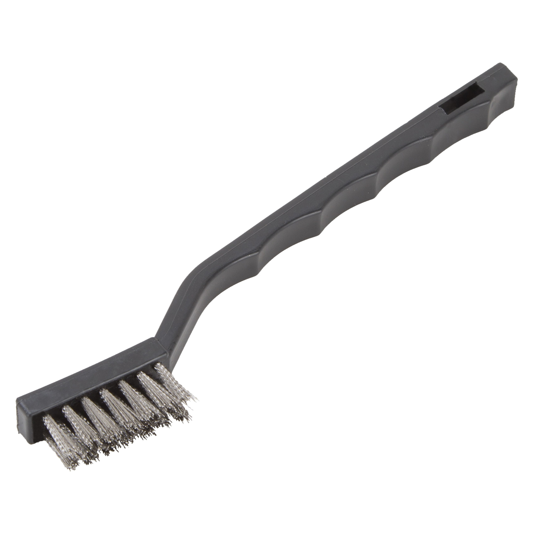 PB-57130-S Wire Brush, Stainless Steel Bristle, 1/2 in W Brush, 7 in OAL