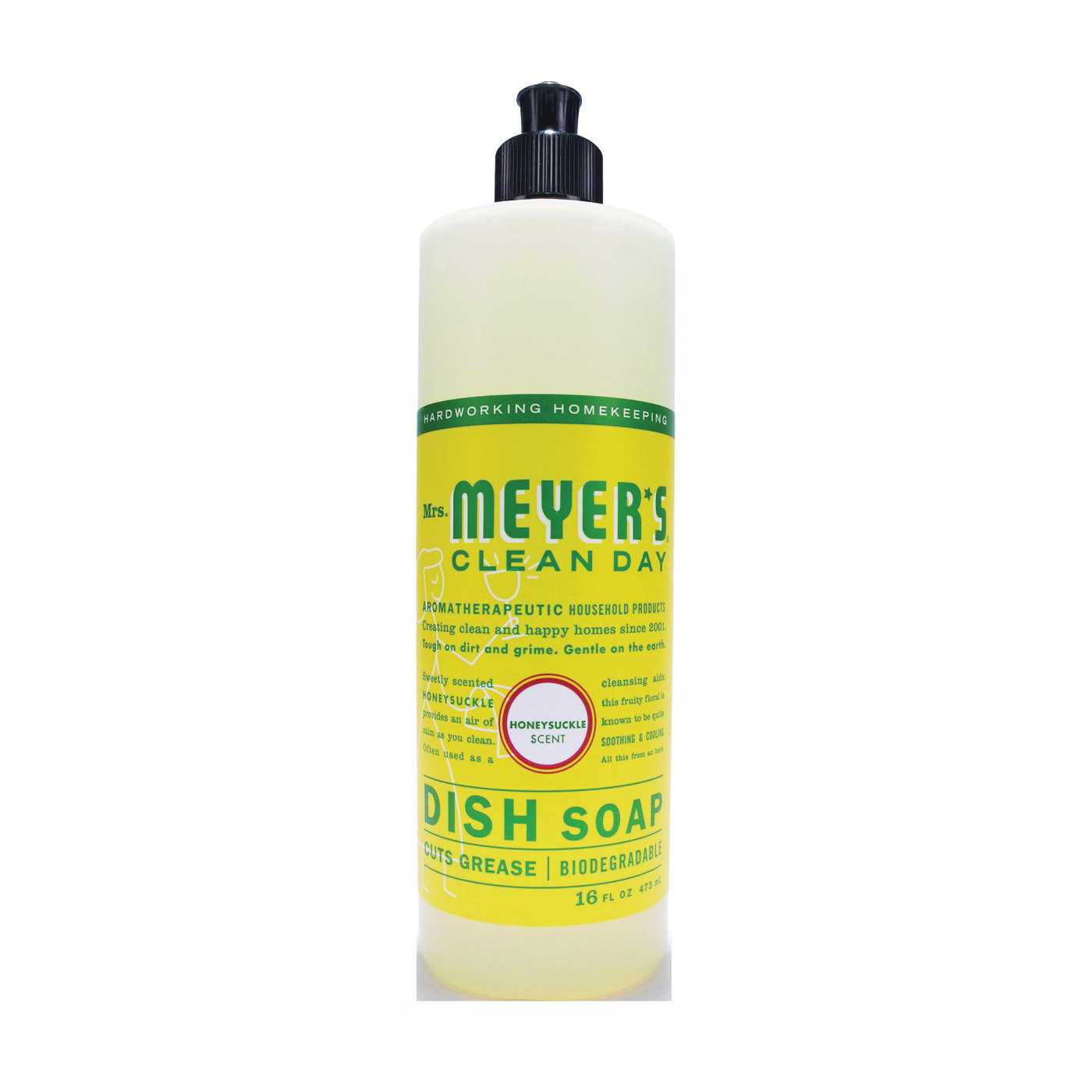 17423 Dish Soap, 16 oz Squirt Bottle, Liquid, Clear