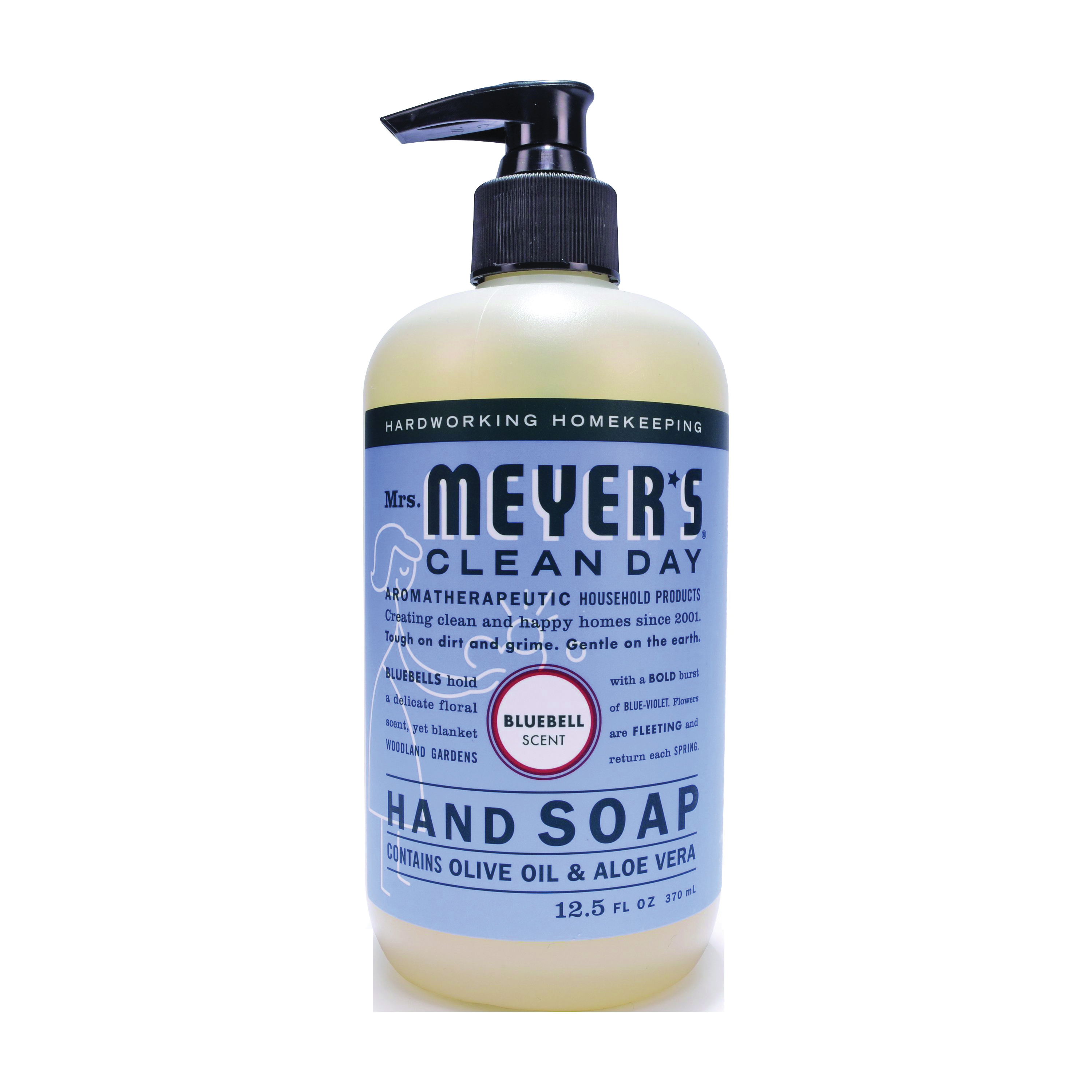 17484 Hand Soap, Liquid, Colorless, Bluebell, 12.5 oz Bottle