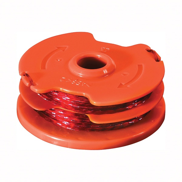 WA0007 Trimmer Spool, 0.065 in Dia, 16 ft L, Synthetic Co-Polymer Nylon Resin, Red