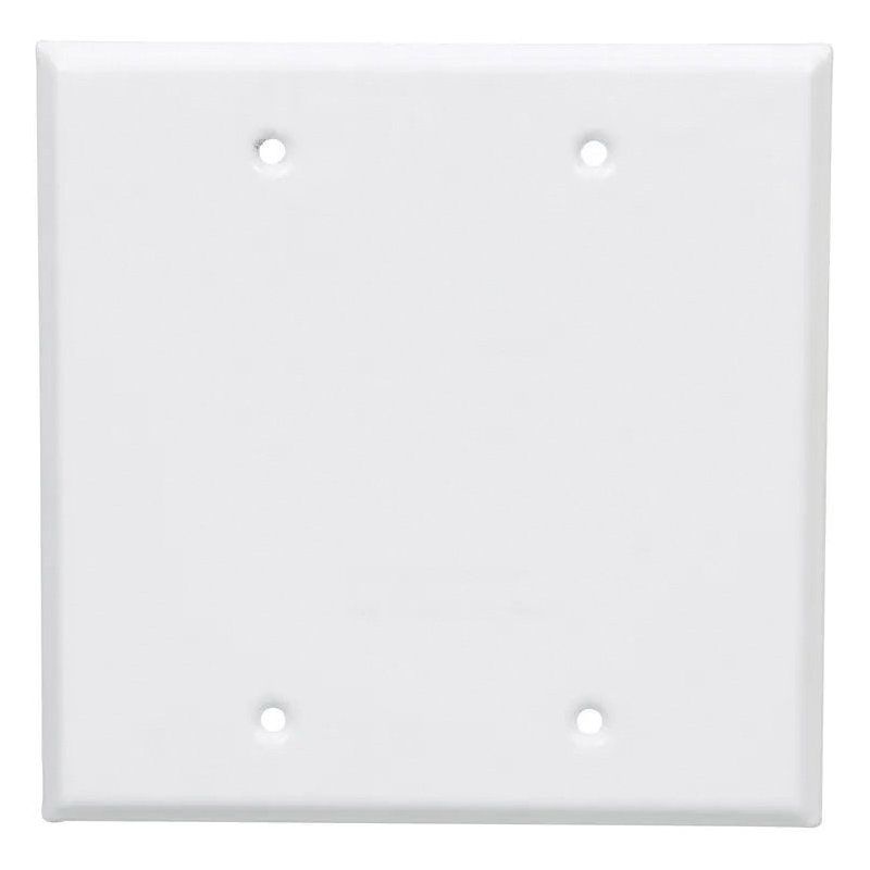Bell Outdoor 5175-1 Cover, 4-1/2 in L, 4-1/2 in W, 2-Gang, Aluminum, White, Powder-Coated - 3
