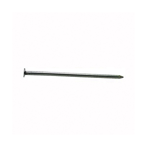 0054092 Common Nail, 4D, 1-1/2 in L, Steel, Hot-Dipped Galvanized, Flat Head, Round Shank, 50 lb
