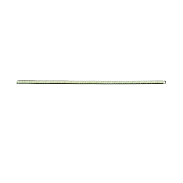 76BC Series N235-002 Door Spring, 3/8 in ID Dia, 16 in L, Steel, Zinc-Plated