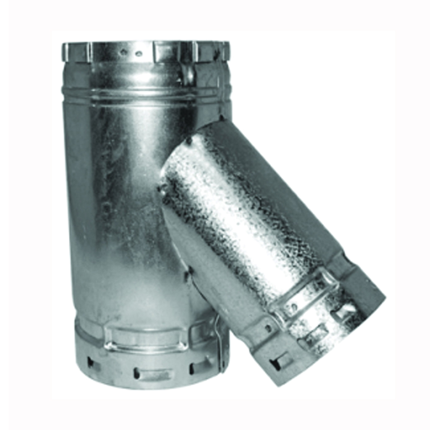 4EY-3 Reduction Wye, 4-1/2 x 3-1/2 x 4-1/2 in, Aluminum/Steel, Galvanized