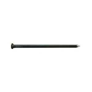 0053272 Common Spike, 10 in L, Carbon Steel, Bright, Flat Head, Round Shank, 50 lb