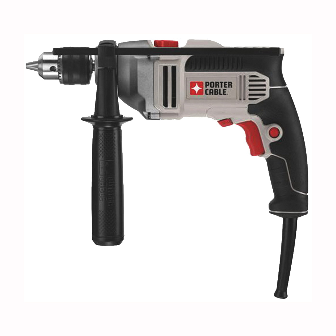 PCE141 Hammer Drill, 7 A, Keyed Chuck, 1/2 in Chuck, 52,700 bpm, 0 to 3100 rpm Speed