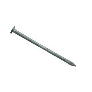 0053172 Common Nail, 10D, 3 in L, Steel, Bright, Flat Head, Round Shank, 50 lb
