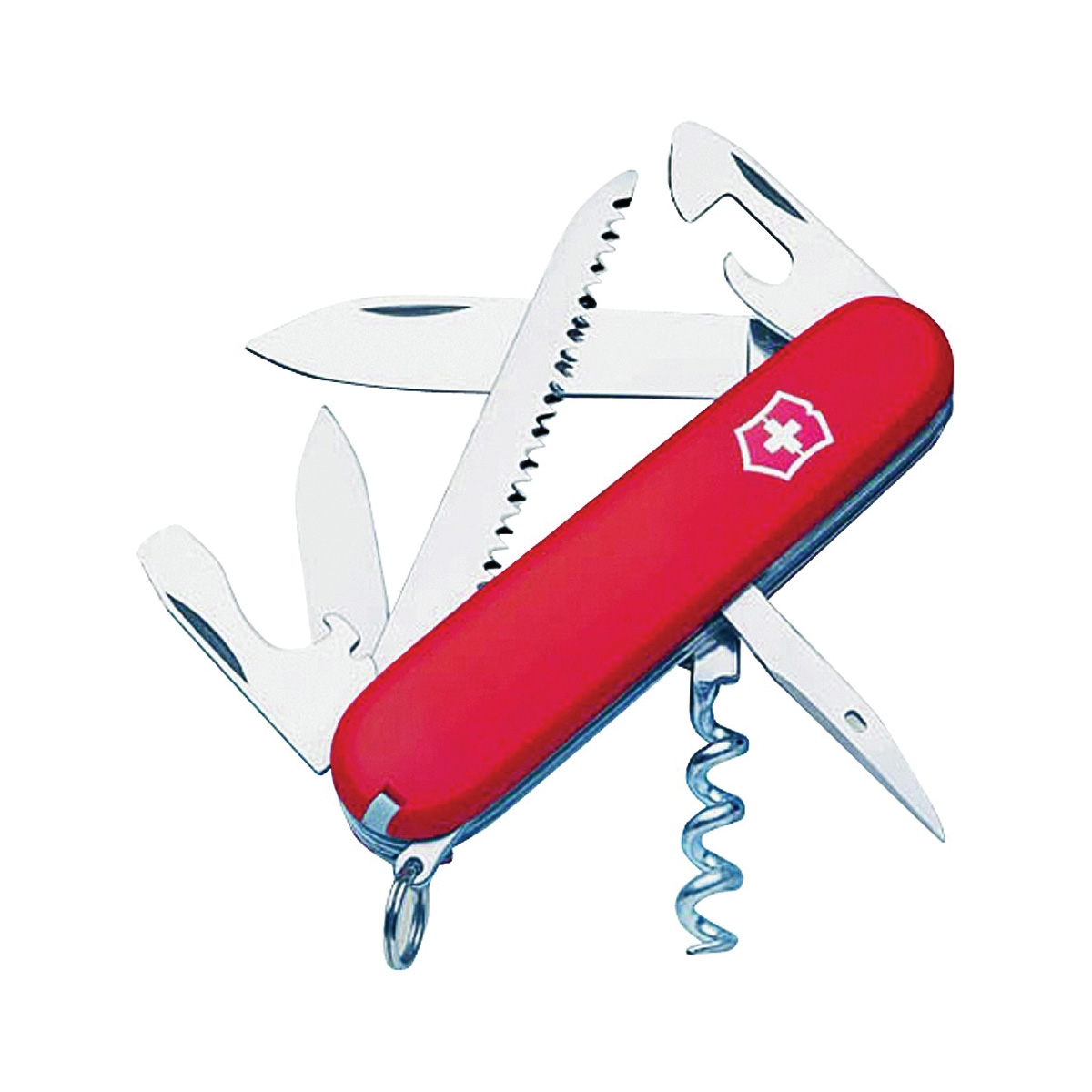 1.3613.71B1-X1 Pocket Knife, 13-Function, Stainless Steel, Red