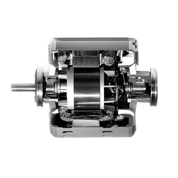 Dial 2204 Evaporative Cooler Motor, 0.5 hp, 1-Phase, 115 V, 1/2 in Dia Shaft, Clockwise Shaft Rotation - 1