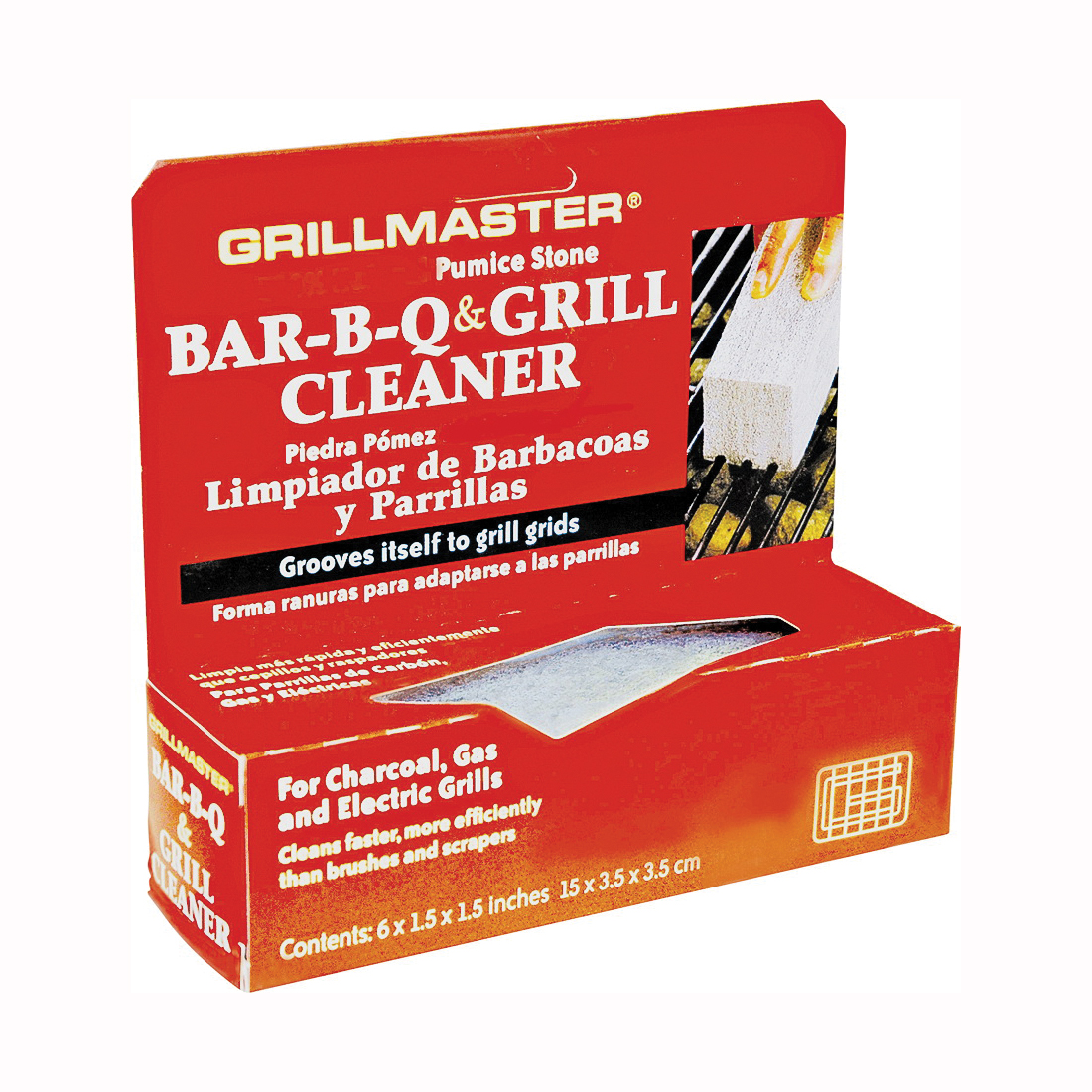 BQS-12T Grill Cleaner Kit, Gray, 6 in L