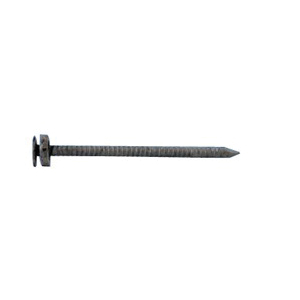 0168112 Neo Roofing Nail, 1-3/4 in L, Flat Head, 10 ga Gauge, Steel