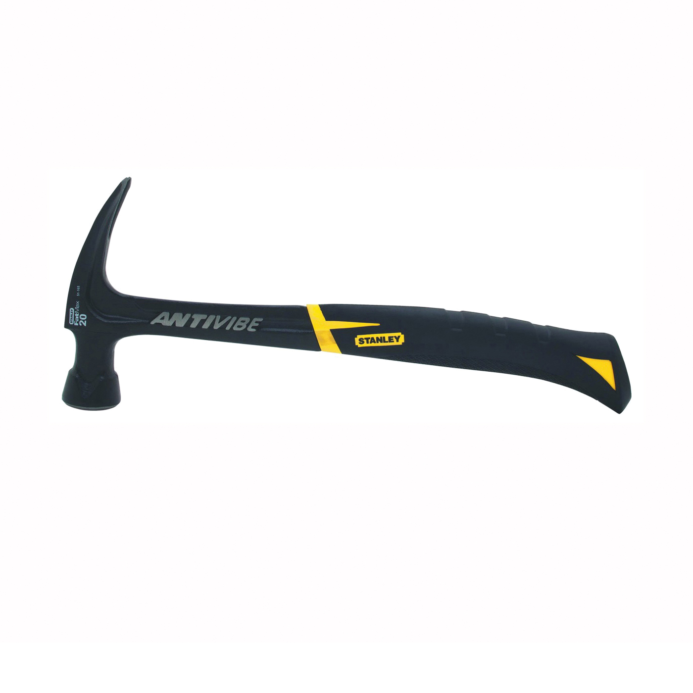 Fatmax Xtreme 51-165 Nail Hammer, 20 oz Head, Oversized Strike, Rip Claw Head, Steel Head, 13-3/4 in OAL