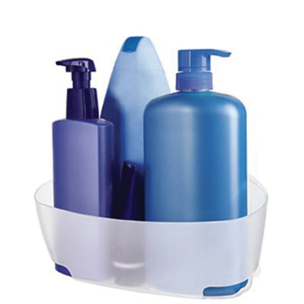 Command BATH12-ES Corner Caddy, Plastic, Frosted - 2