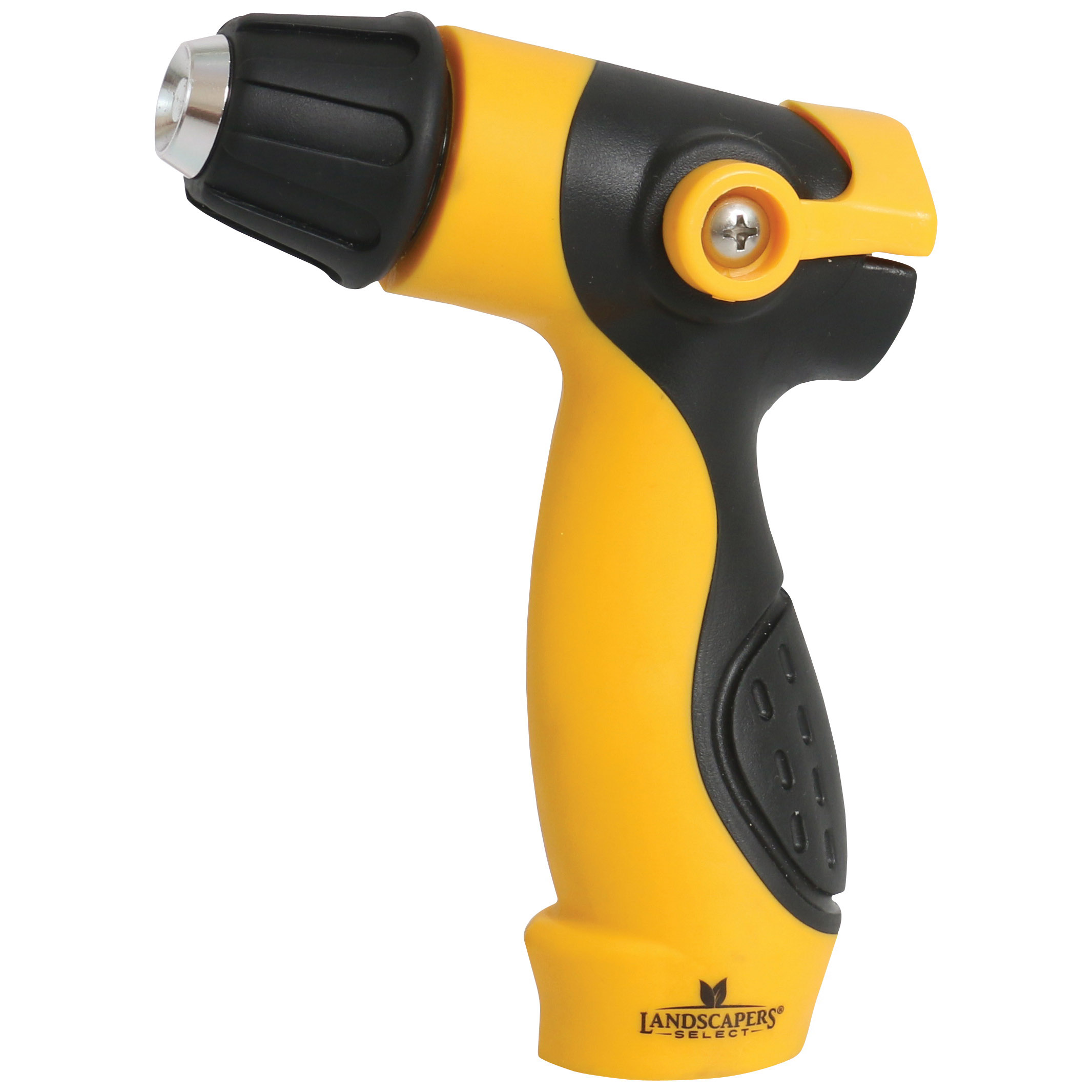 RR-15432 Spray Nozzle, Female, Metal, Yellow, Thumb Control