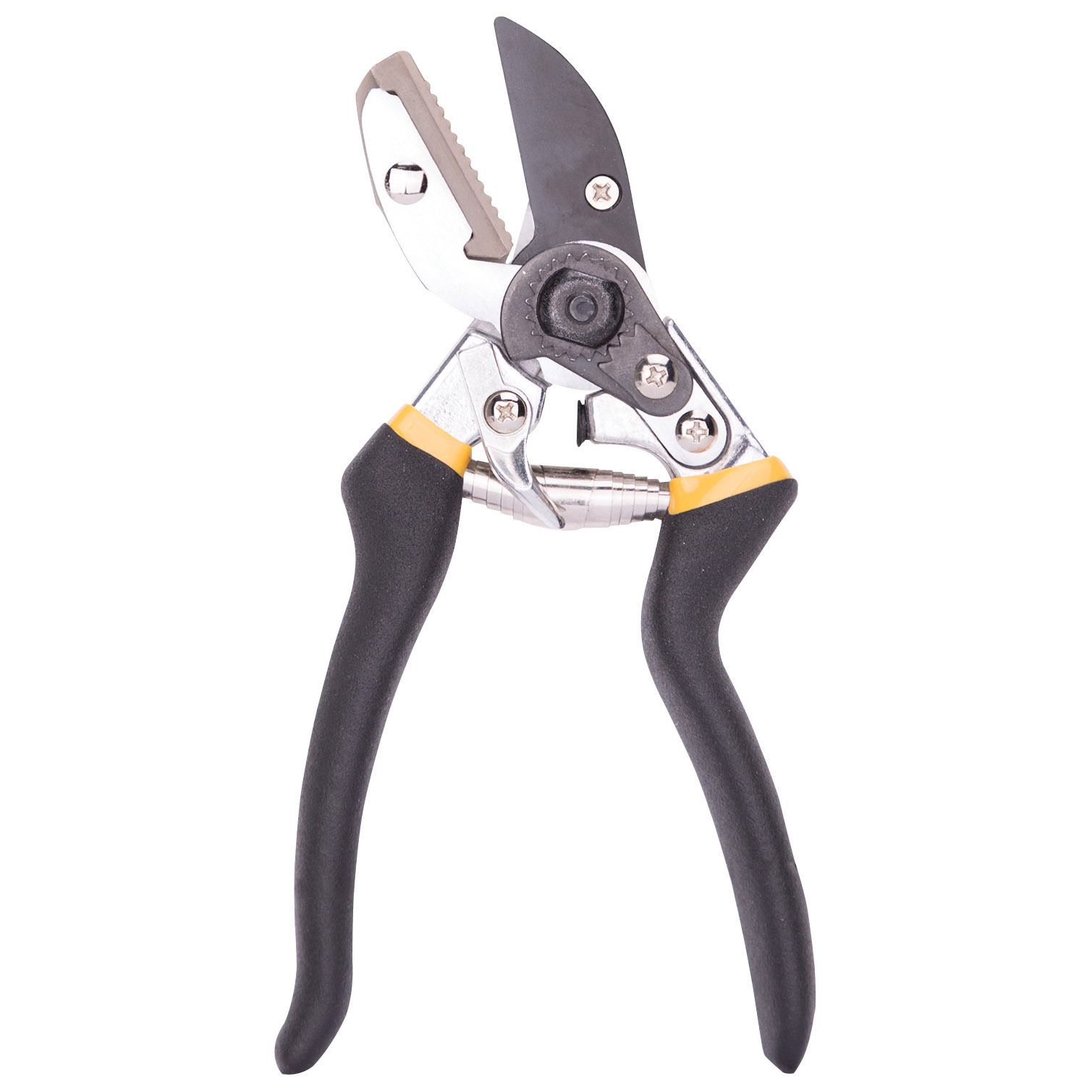 GP1005 Pruning Shear, 1/2 in Cutting Capacity, Steel Blade, Aluminum Handle, Cushion-Grip Handle, Anvil Blade