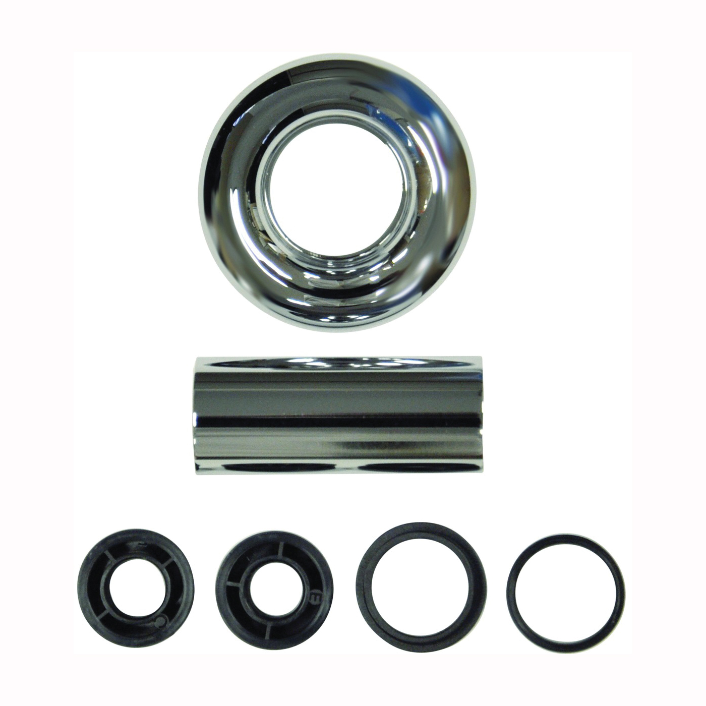 10307 Universal Flange Set, 1-1/16 to 9/16 in Adapter, 1-1/2 in Flange ID, 3 in Flange, 1-1/2 in Tube OD